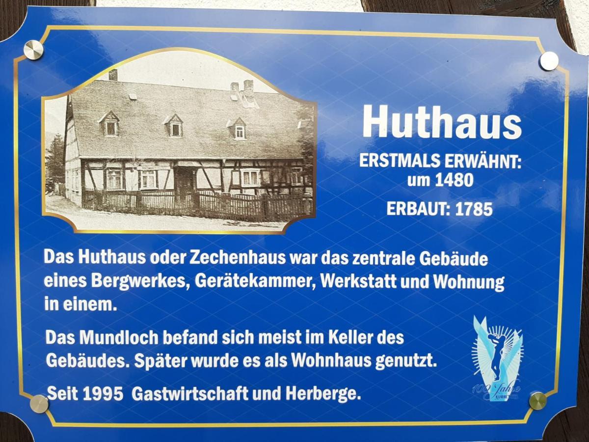 Wirtschaft&Pension Zum Huthaus Schneeberg  Exterior foto